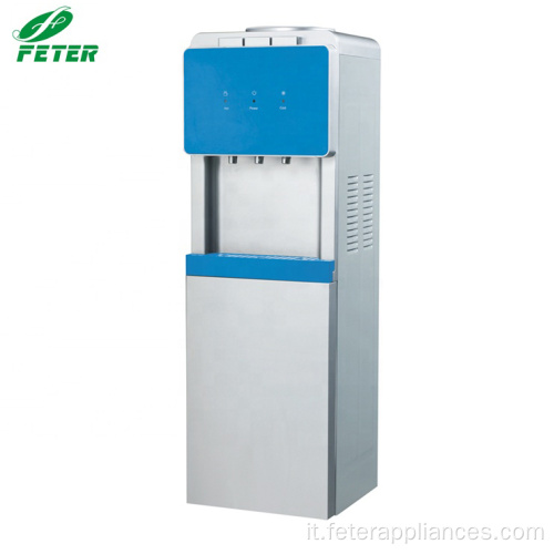 Dispenser elettrico in piedi per acqua potabile calda e fredda
